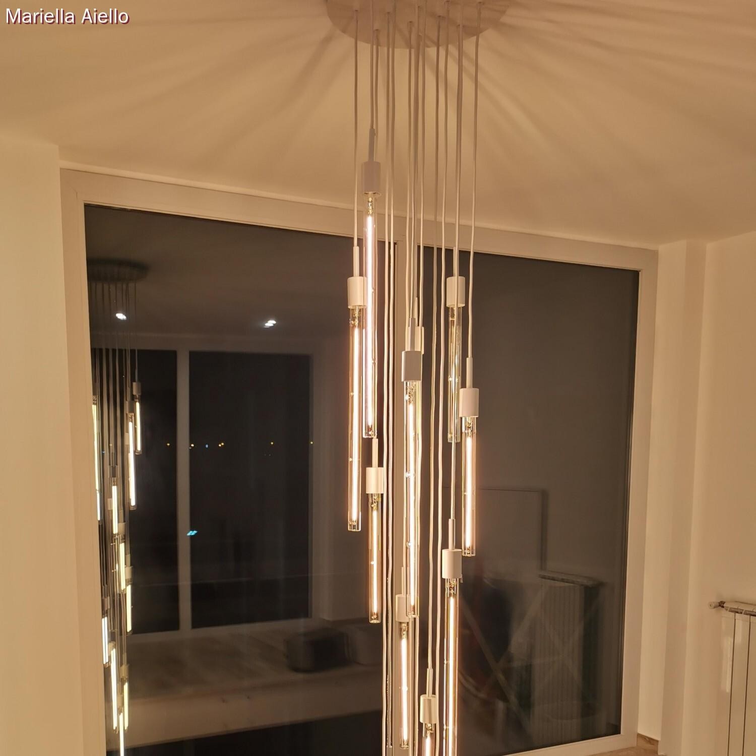 Câble électrique Rond Gaine De Tissu De Couleur Coton Tissu Uni Blanc RC01 – Image 6