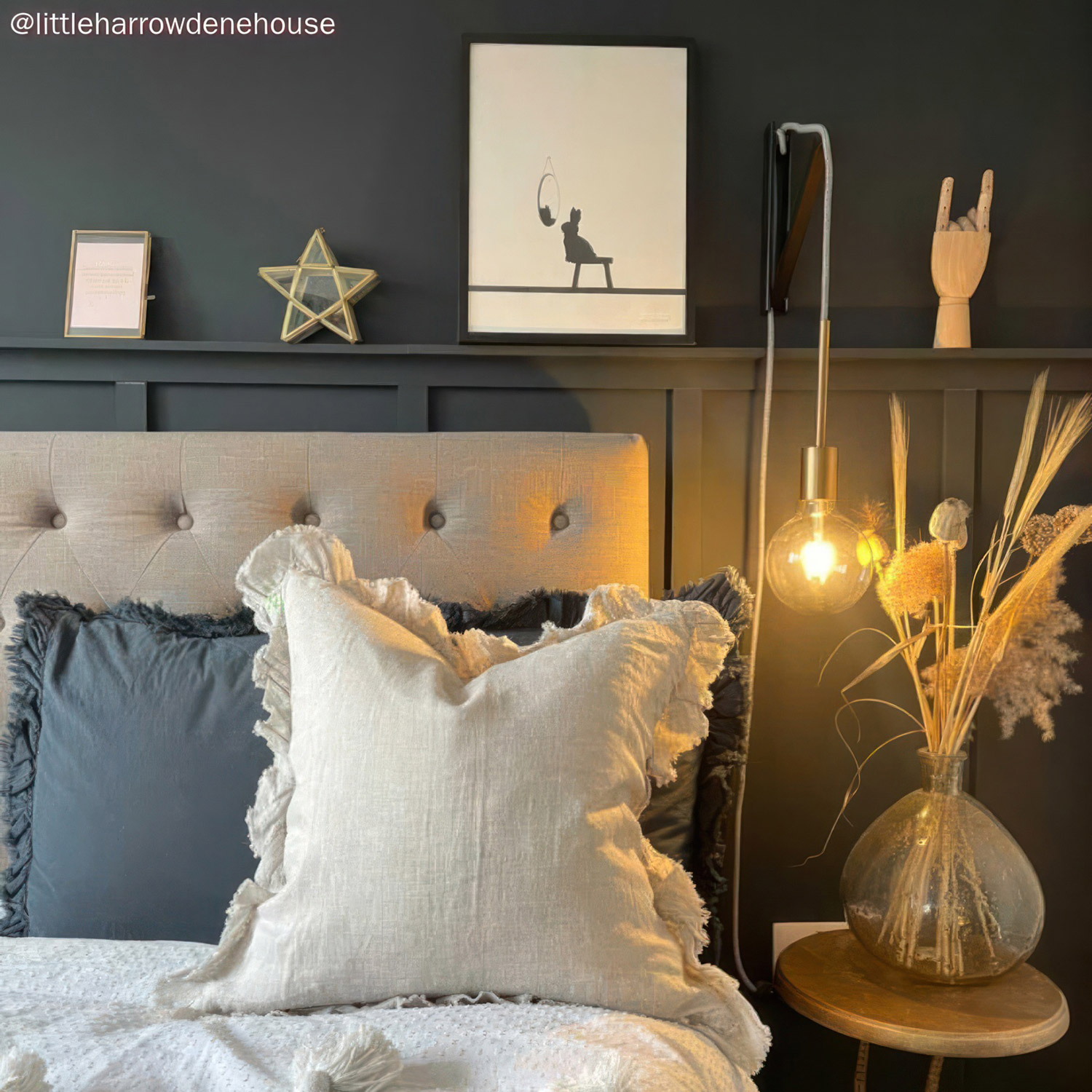 Câble électrique Rond Gaine De Tissu De Couleur Coton Tissu Uni Tourterelle RC43 – Image 7