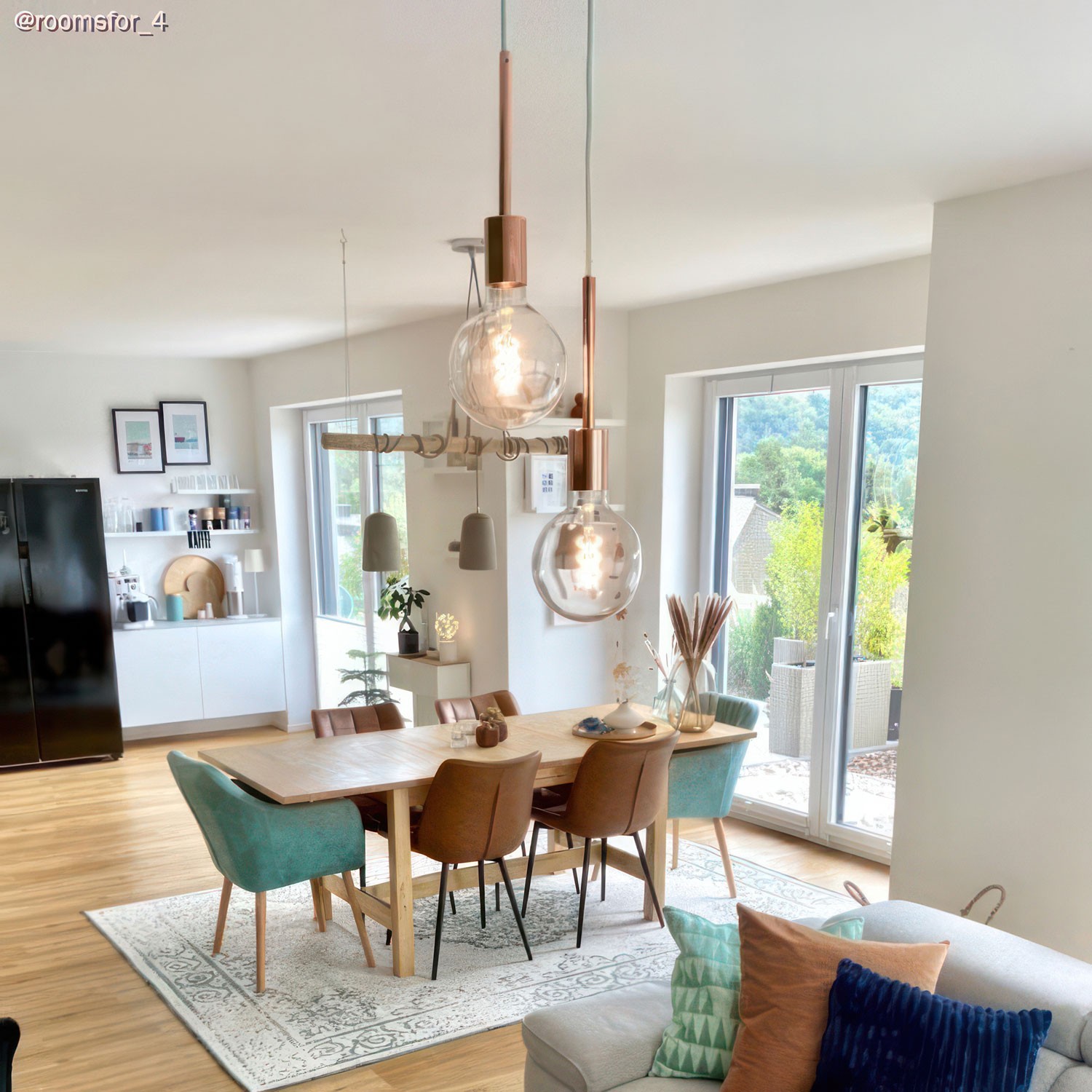 Câble électrique Rond Gaine De Tissu De Couleur Coton Tissu Uni Lait Menthe RC34 – Image 9